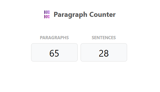 Paragraph Counter Online - Keyword Tool Dominator